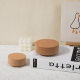 Round Music Box base wooden music box rotating clockwork music box manufacturer birthday gift