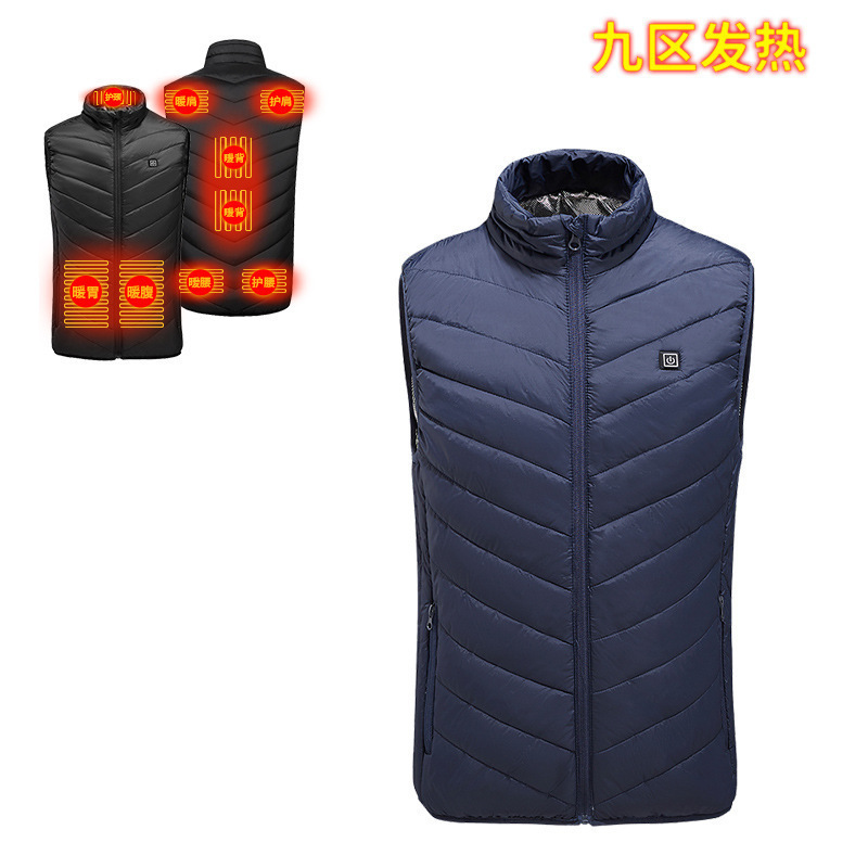 新型クロスボーダー発熱馬甲知能加熱馬甲電熱発熱服恒温保温加熱ベスト男女モデル|undefined