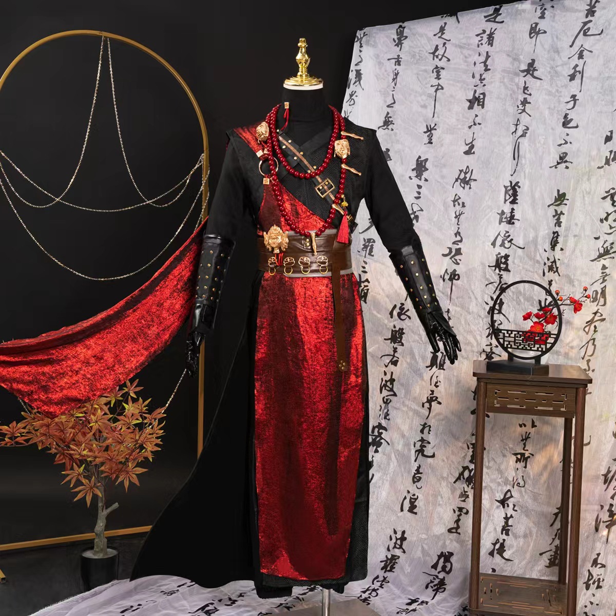 Yanyun Sixteen Voices Cosplay Three O'Clock Night Female Disciple Faction School Uniform Cosplay Male Martial Arts Suit