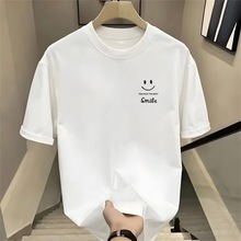 短袖T恤男夏季新款韩版设计感小众潮牌潮流ins青少年圆领修身上衣