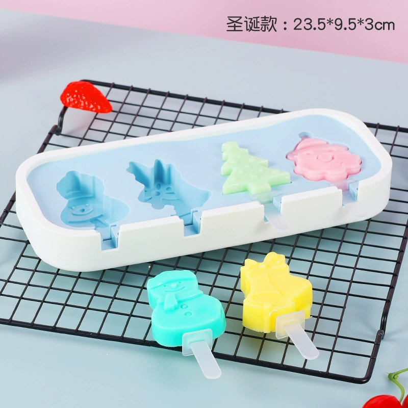 Силиконовая форма для мороженого детская домашняя DIY форма для мороженого, палочка сыра, мультфильм, желе, коробка желе