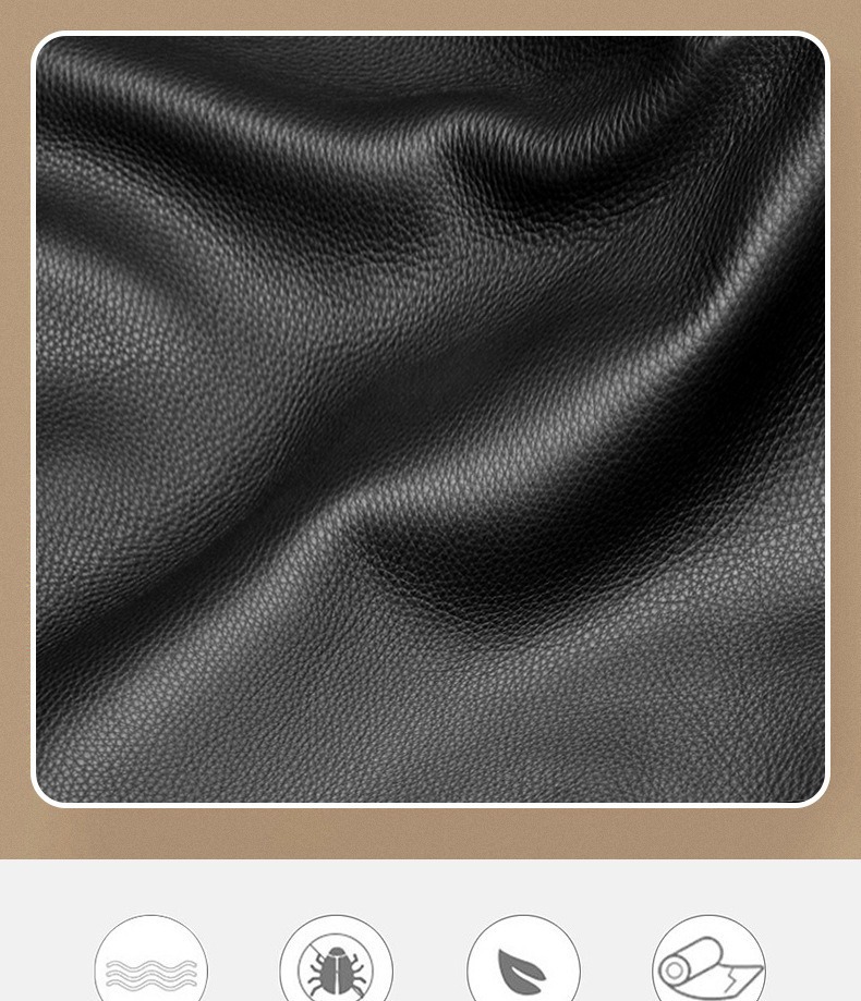 Car gear protective cover car leather breathable cowhide gear cover carbon fiber pattern universal gear cover inner accessories