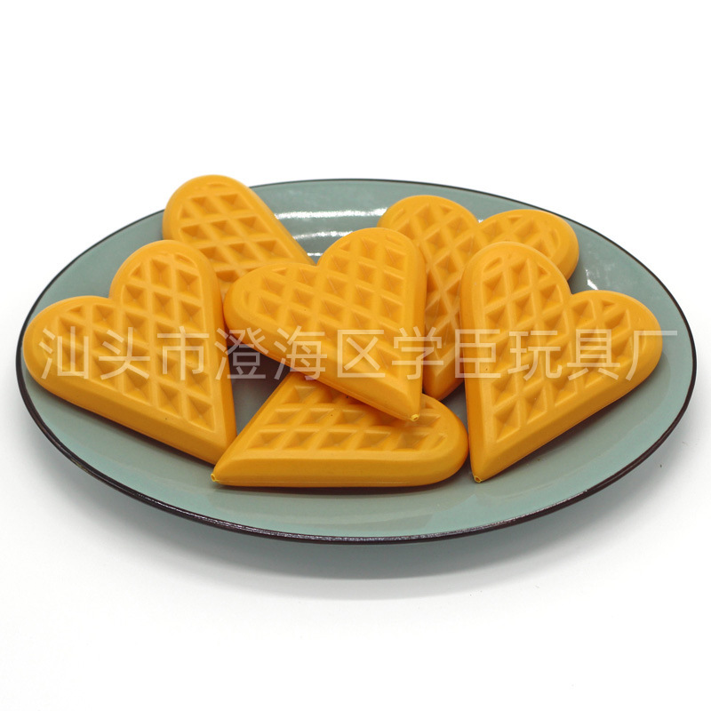 Factory direct supply children's toys role-playing house cooking breakfast dessert cakes food waffles