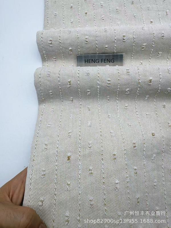 马卡龙色钩花小香风牛仔面料春秋裤子外套裙服饰箱包布料厂家批发|undefined