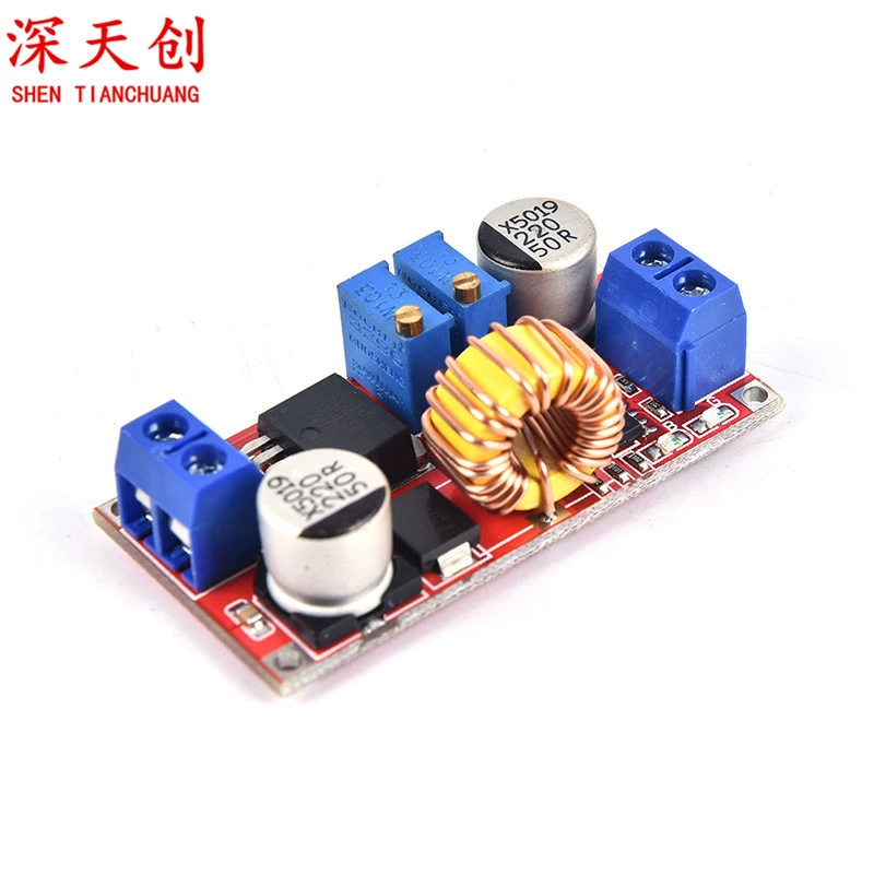 Постоянный ток постоянного напряжения Большой ток 5A литий-ионная батарея зарядка светодиодный привод модуль питания