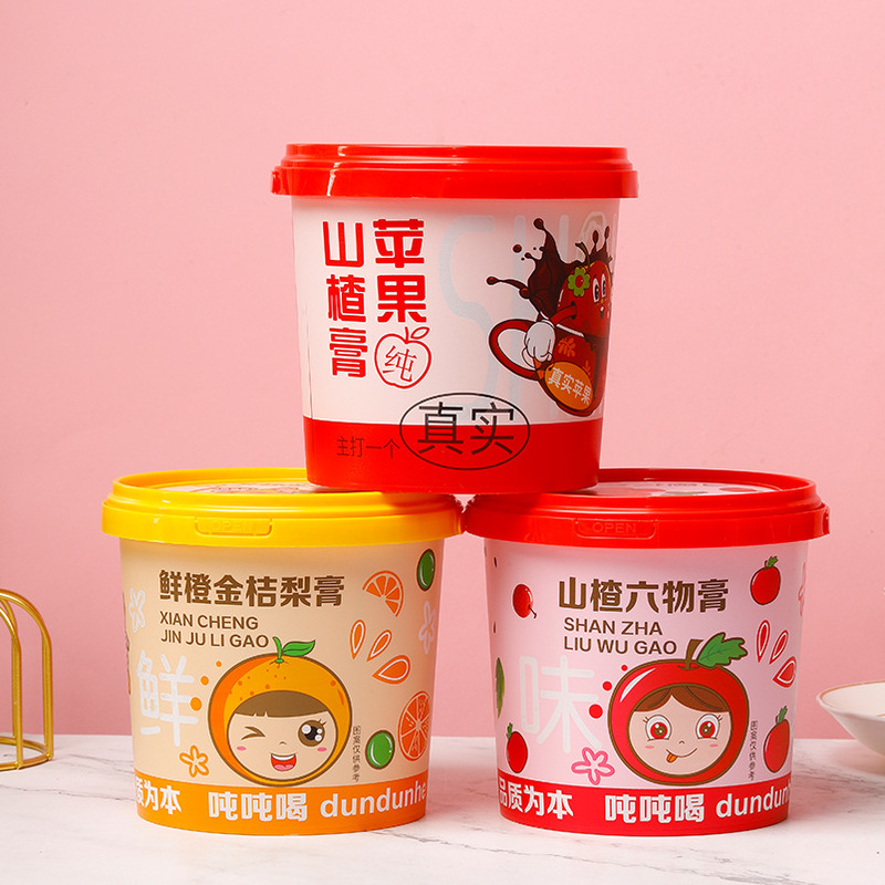 ビワ秋梨膏サンザシ六物膏生橙金桔梨膏一件代件純梨膏子供リンゴサンザシ膏|undefined
