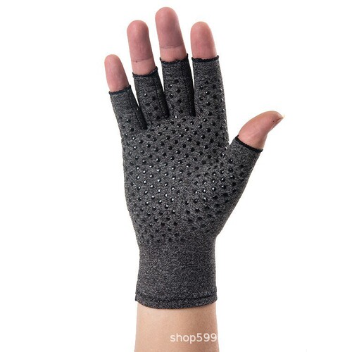 Amazon Half Finger Pressure Gloves Cycling Anti-Slip Joint Training Sports Fitness Cycling Gloves Wholesale