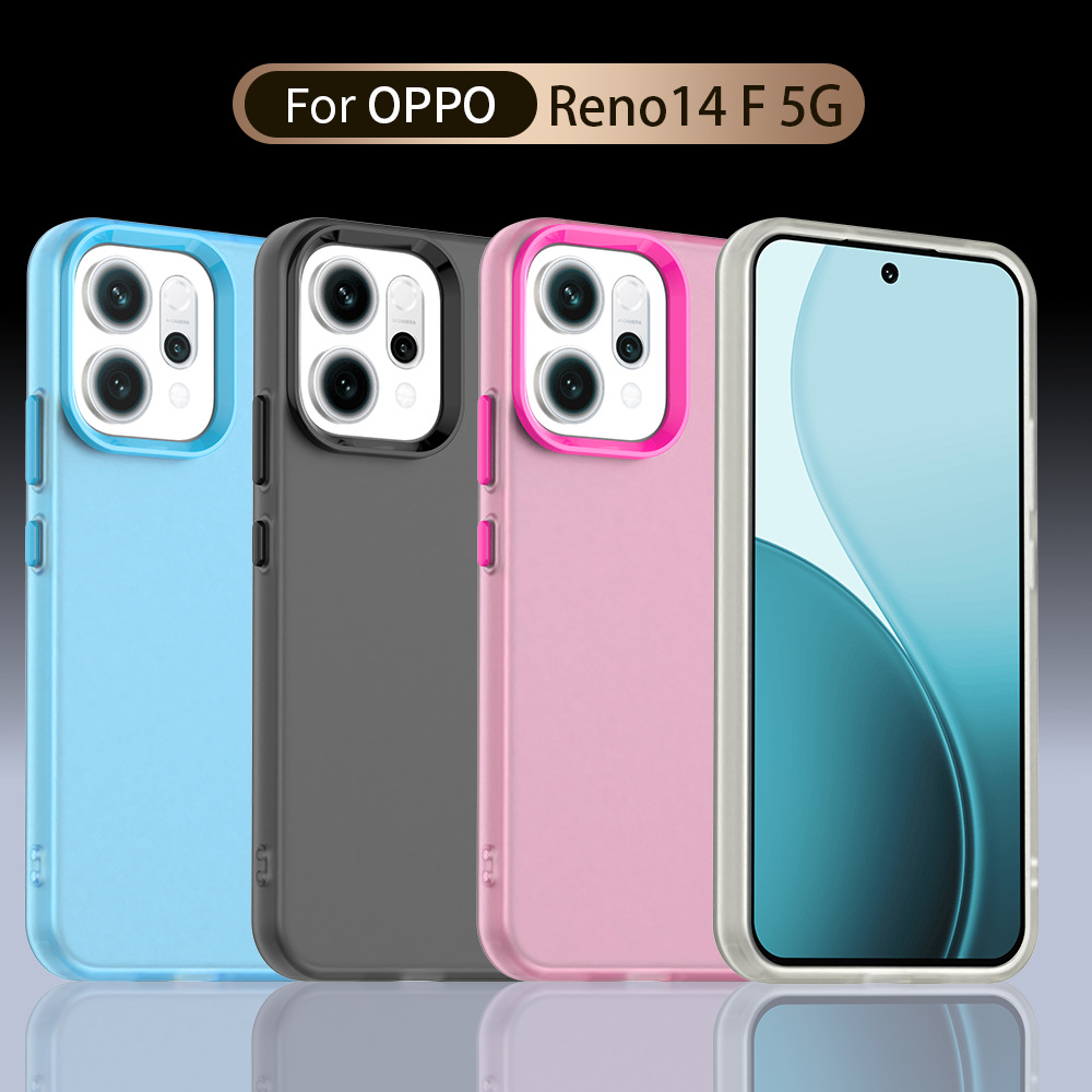 Funda Mate con Antigolpes para Celular OPPO Reno14 Pro Reno14F de TPU y PC image 4