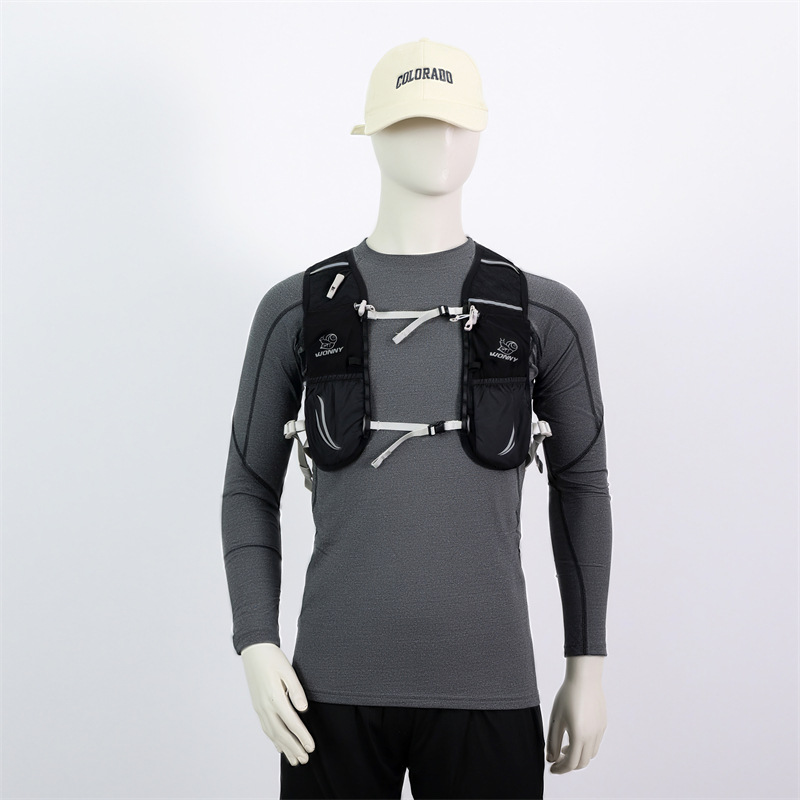 Mochila chaleco de hidratación 5L para trail y maratón