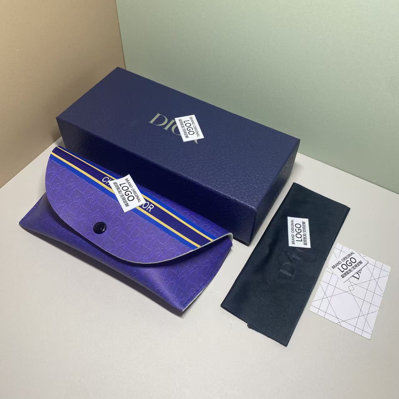 Fábrica al por mayor directa de una sola pieza de caja de espejos de alta calidad caja de almacenamiento gafas de sol gafas de sol caja de gafas de sol