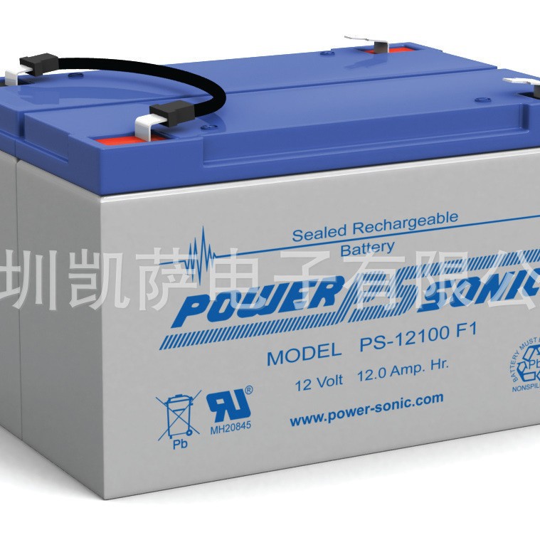 PS-12100F1 H 代理 Power-Sonic  密封铅酸电池