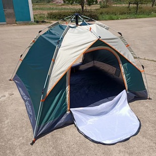 Factory direct supply outdoor tent camping tent folding automatic quick opening multi-person rainstorm camping supplies