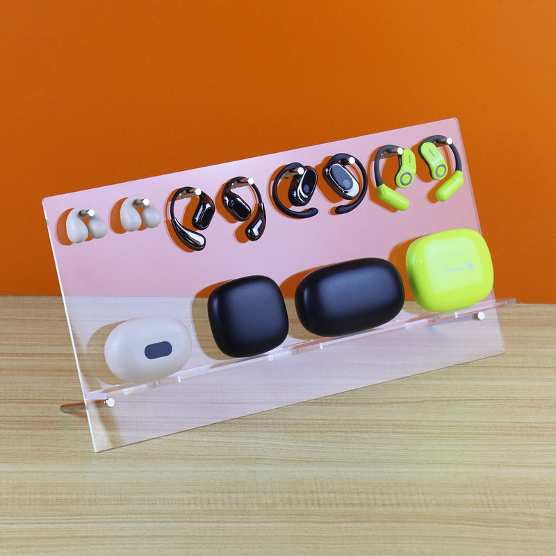 Ows Open-Ear Headphone Stand, Ear-Hook Type Bone Conduction Earbuds Display Stand, Earphone Holder, Display Rack, Live Streaming Stand Ows Open-Ear Headphone Stand, Ear-Hook Type Bone Conduction Earbuds Display Stand, Earphone Holder, Display Rack, Live Streaming Stand