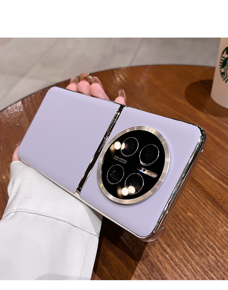 Película de lente de piel lisa-galvanoplastia púrpura taro xxl