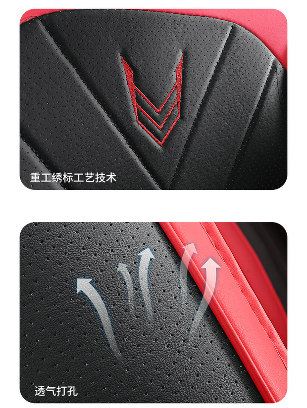 Cross-border Four Seasons Universal Car Seat Cover Car Cushion Napapi Full Surrounding Seat Cushion Perforated Wear-resistant Five Seats