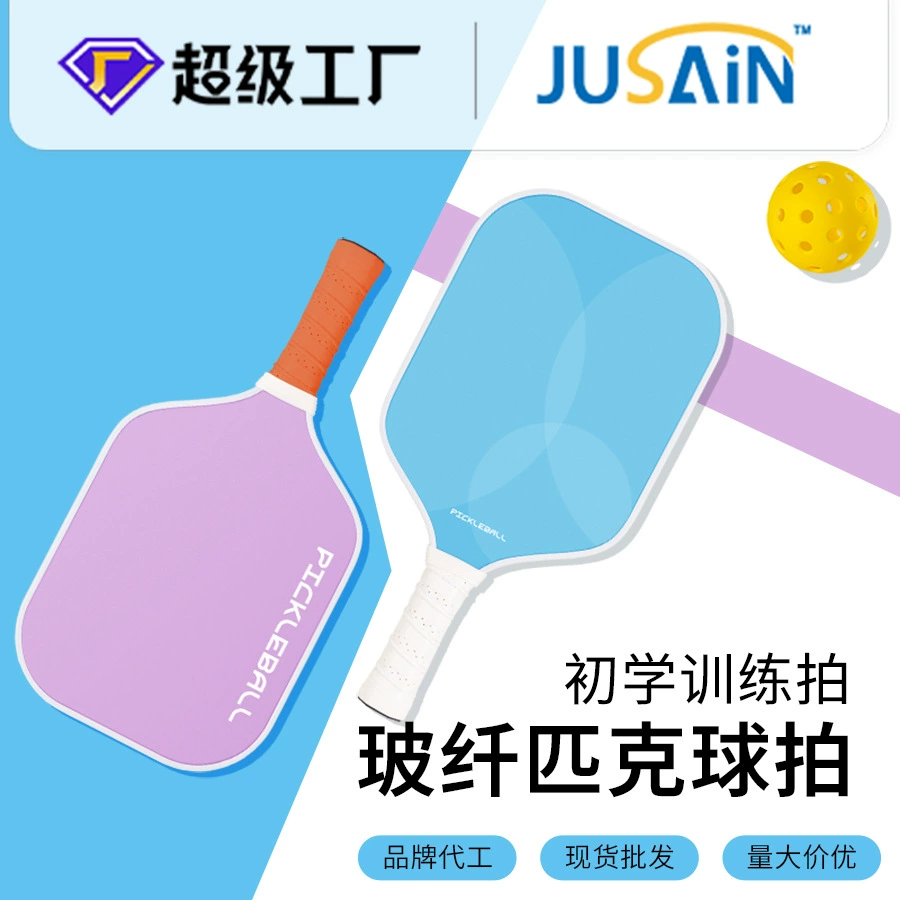 Трансграничные горячие продажи Amazon pickleball Пик выстрел OEM на заказ спот набор из стекловолокна Пик ракетка