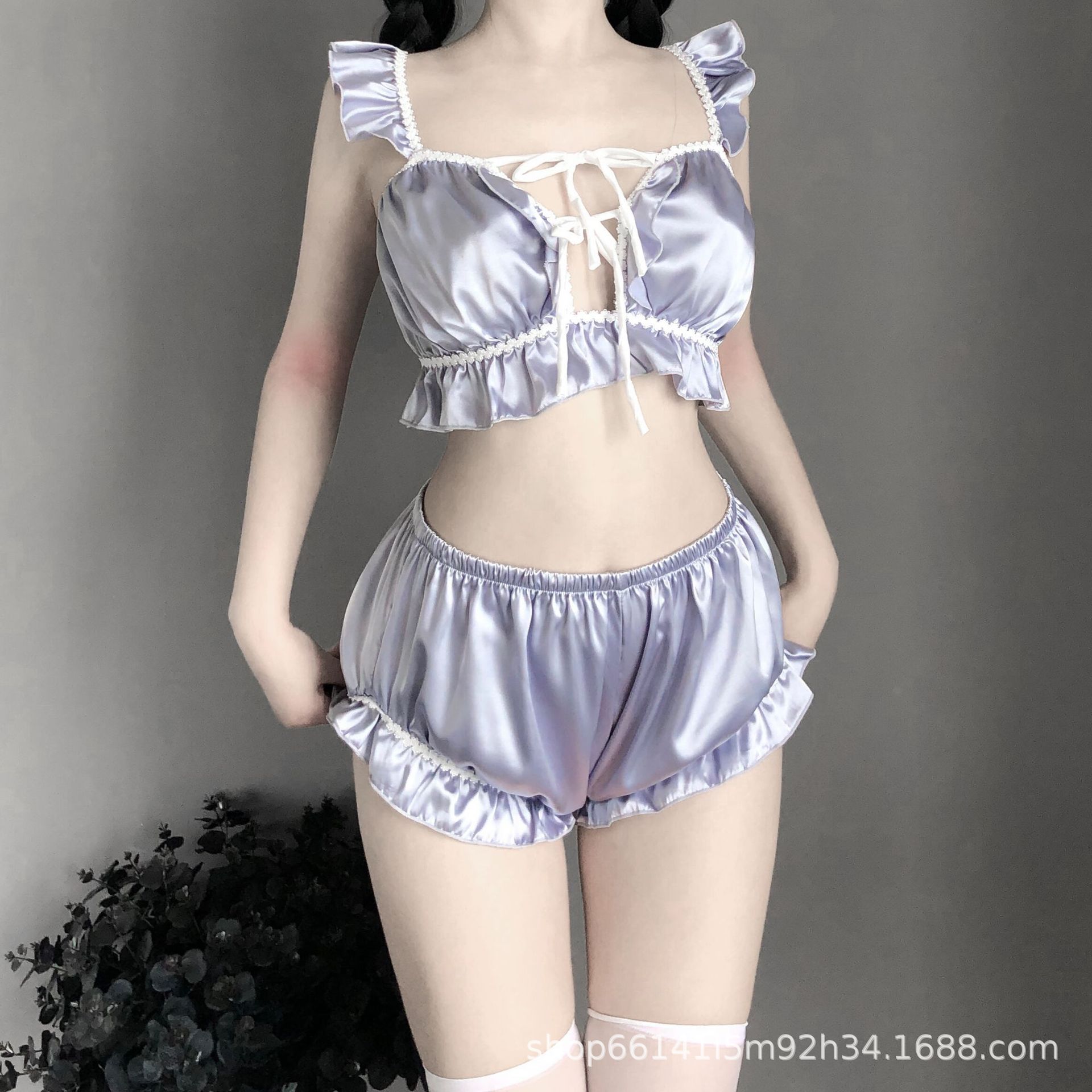 情趣内衣可爱宫廷风性感露背角色诱惑扮演女佣女仆装制服套装2436