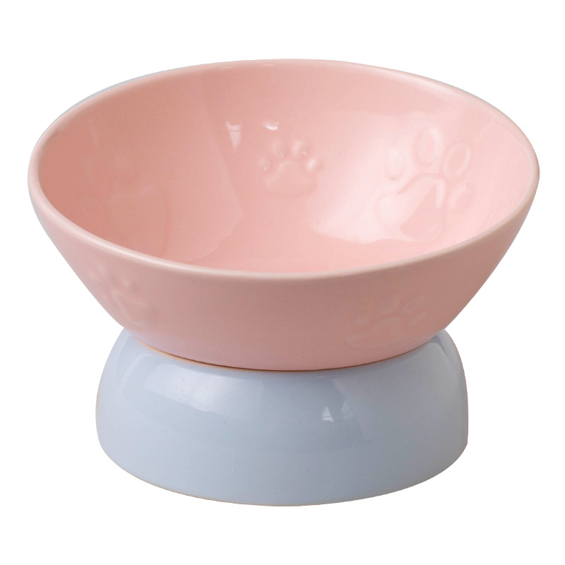 Tacos de cerámica personalizados para gatos Tacos de perros Tacos de protección de cuello de gato Tacos de alimentación de agua Tacos de mascotas Tacos de mascotas