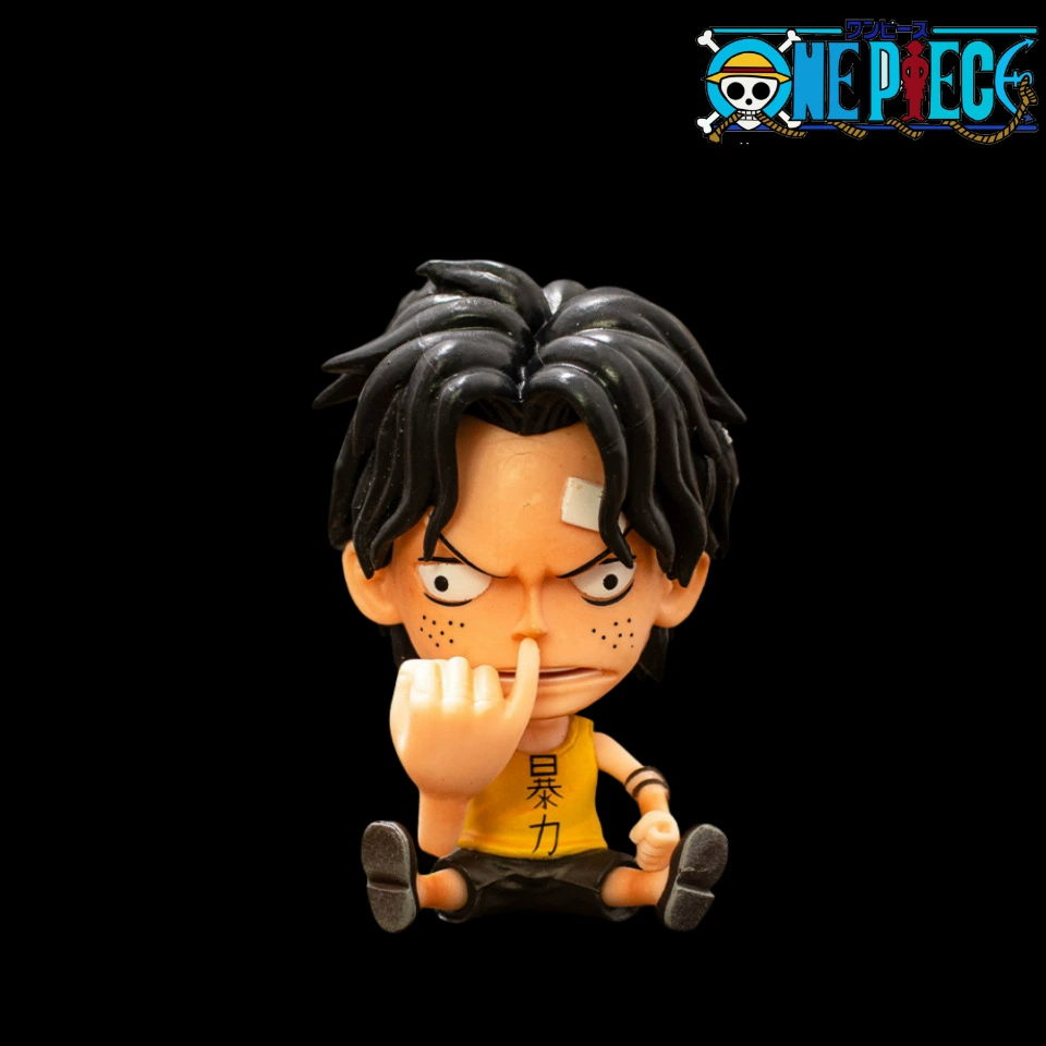 Коллекционная аниме-статуя Один за несколькими персонажами из One Piece, динамичная поза, детальная роспись, класс 9 см