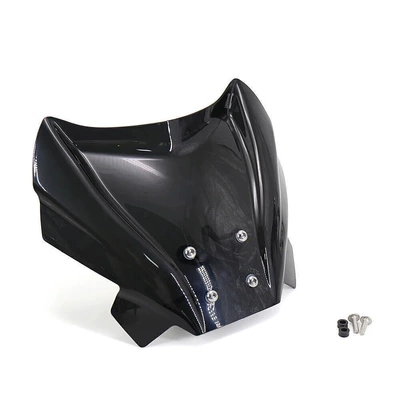Suitable for Benelli Benelli 502C Front Windshield Windshield Bracket Deflector 2019-2021 (Motorcycle front windshield) - black