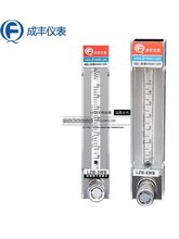 常州成丰LZB-3/4/6-10WB测氢气氧气面板式安装气体玻璃转子流量计