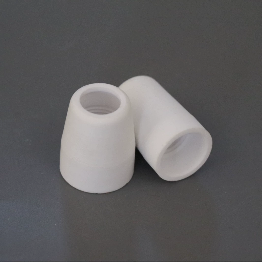 Оптовая продажа аксессуаров для плазменной резки Ceramic protective cover East 60 ME50 Panyang 60 ceramic mouth raw material