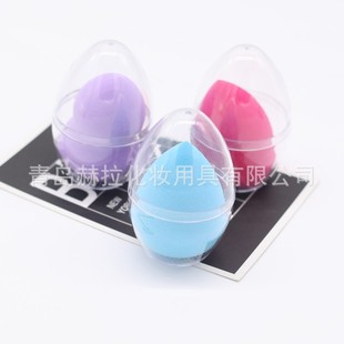 Manufacturer Supplies Limited Edition Beauty Egg-Shaped Eggshell Products That Expand When Exposed to Water, with a Gourd-Shaped Water Drop Design and Beveled Cut, Suitable for Both Dry and Wet Use