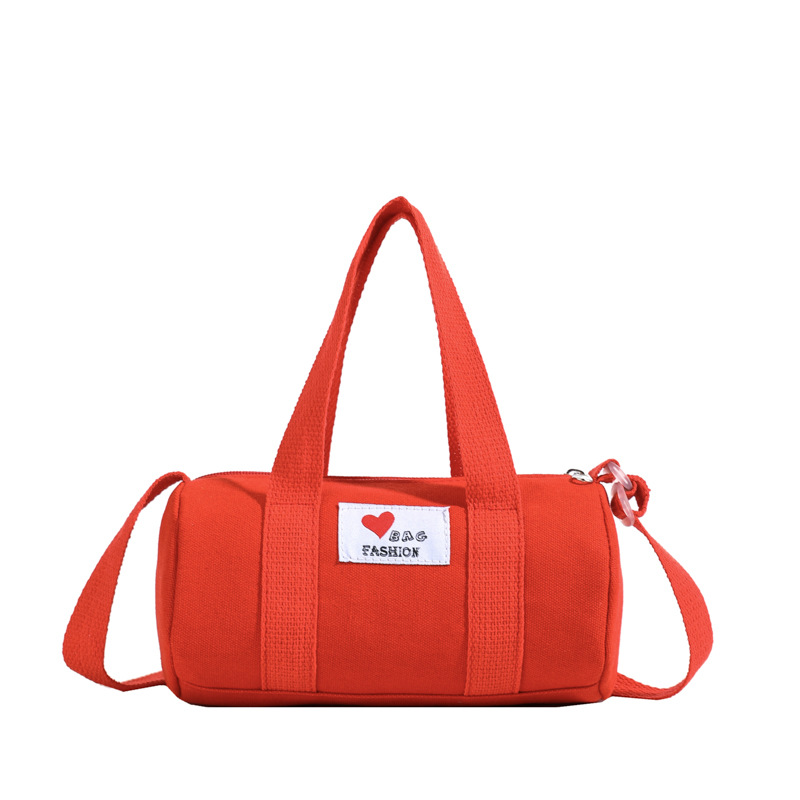 Bolsas de cubos coreanas para niños y niñas, letras de aire extranjero, bolsas de viaje casuales para niños, 2025 nuevas bolsas de lona para niños
