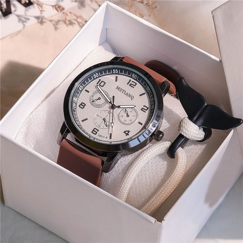 Niche Design Junior Senior high school Watch Women's Men's Student High-Level Simple Temperament Casual High-Value Couple's Watch