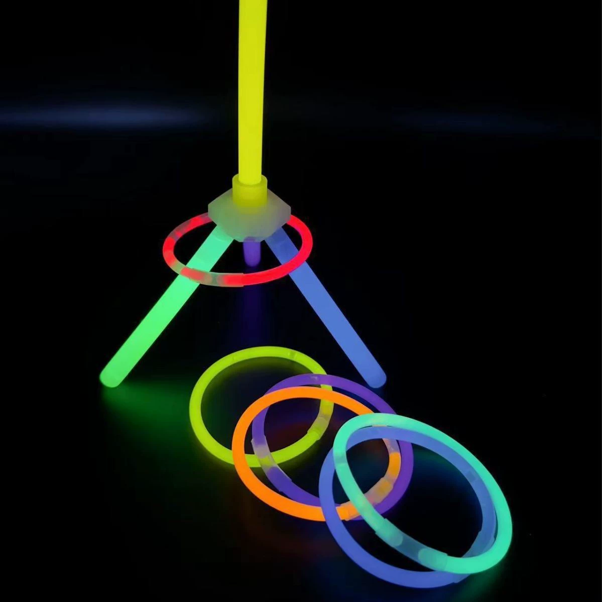 Новая болтовня Net красное ФЛУОРЕСЦЕНТНОЕ кольцо рукава светящаяся палочка светящаяся игрушка Фабрика Прямая светящаяся палка вечерний концерт