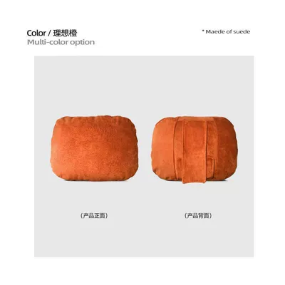 Headrest Mercedes-Benz and Bmw Seat Cushions - upgraded-strap-adjustment-model-ideal-orange-headrest