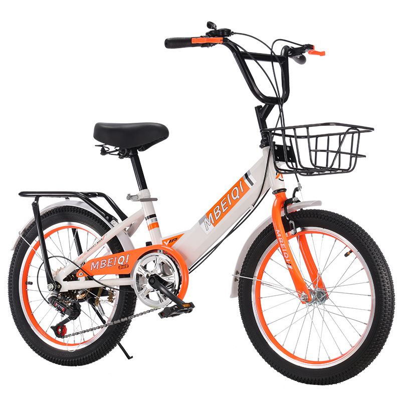 Marco de acero al carbono ligero bicicleta de velocidad variable para niños adolescentes estudiantes niños y niñas bicicleta ligera para niños