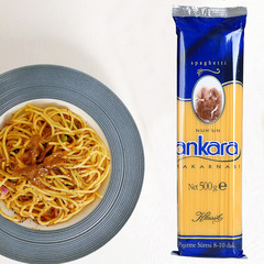 Original imported Ankara Italian noodles 500g commercial wholesale quick-cooking semi-finished pasta noodles