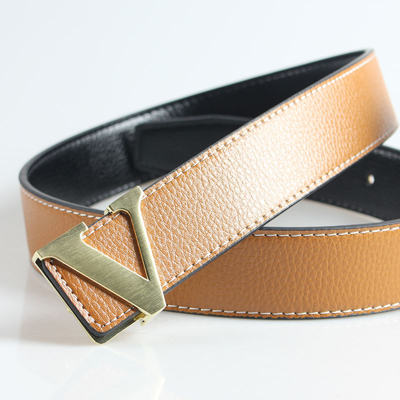 V buckle yellow h body gold buckle