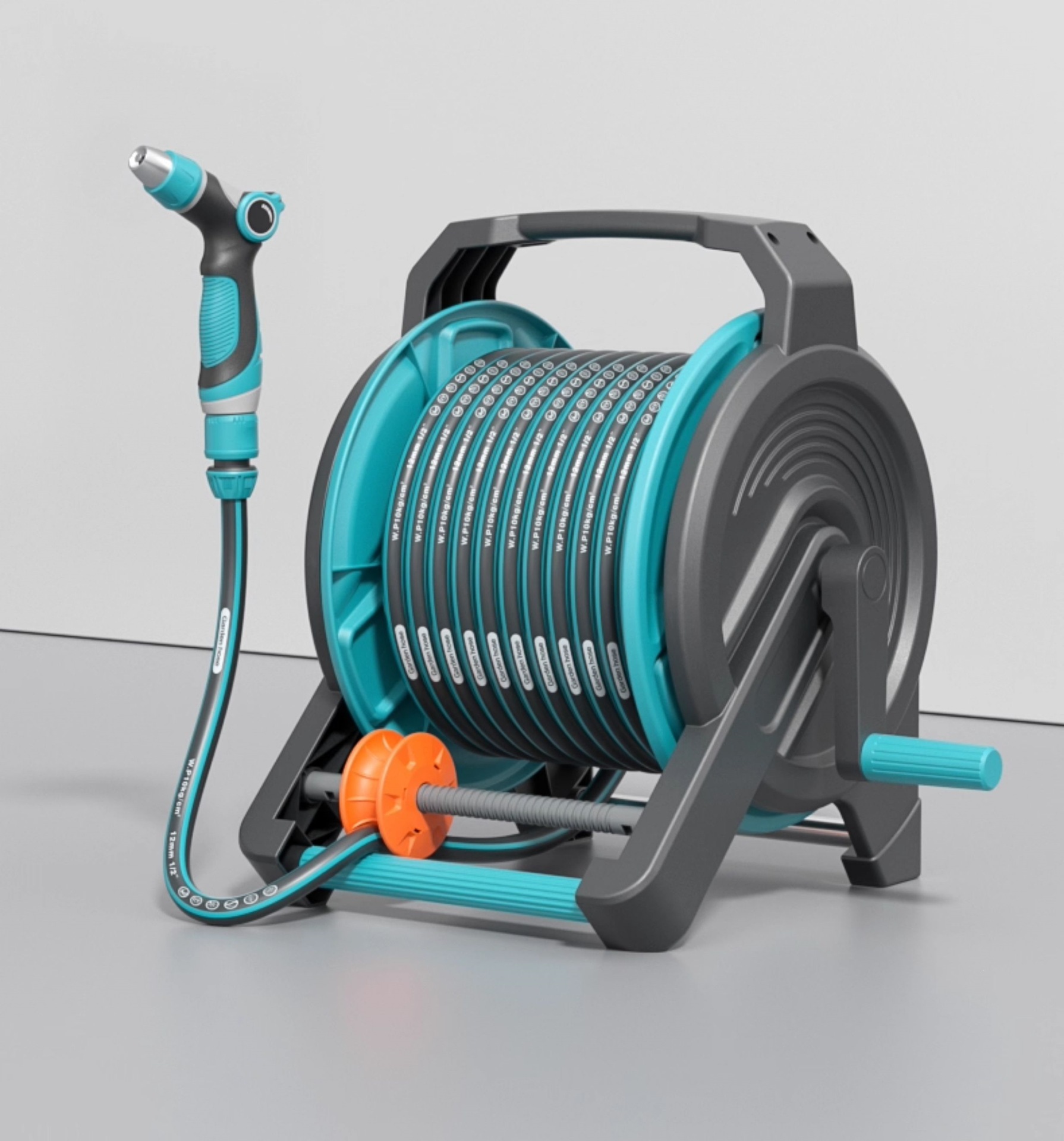 Suitable for car washing water guns, high-pressure powerful watering hoses, household floor washing, pressure-boosting, yard washing