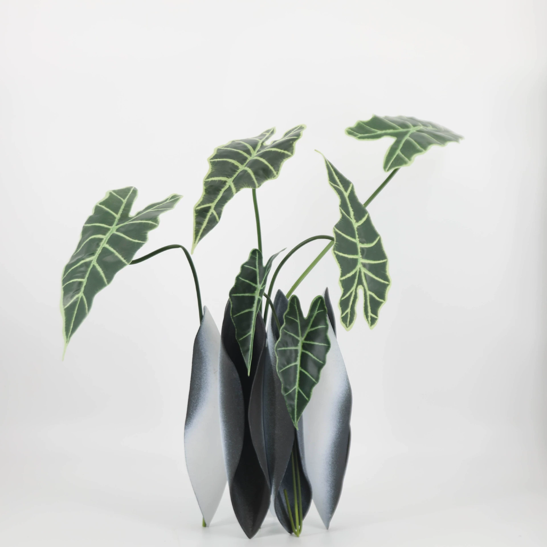 Simulation Leaf Guanyin Lotus Leaf Plant Wall Waterfront Material Flower Flower Art Design Leaf Decoration Flower Taro Leaf