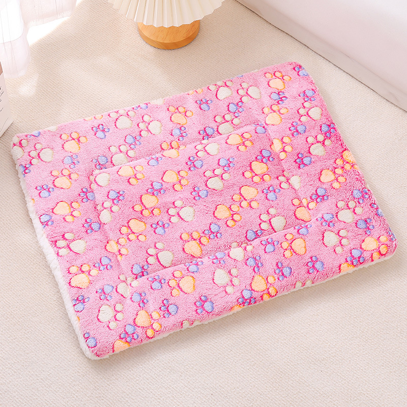 Invierno cálido para perros, cojín de cama para perros, cojín de cama para gatos, cojín de cama para dormir, manta