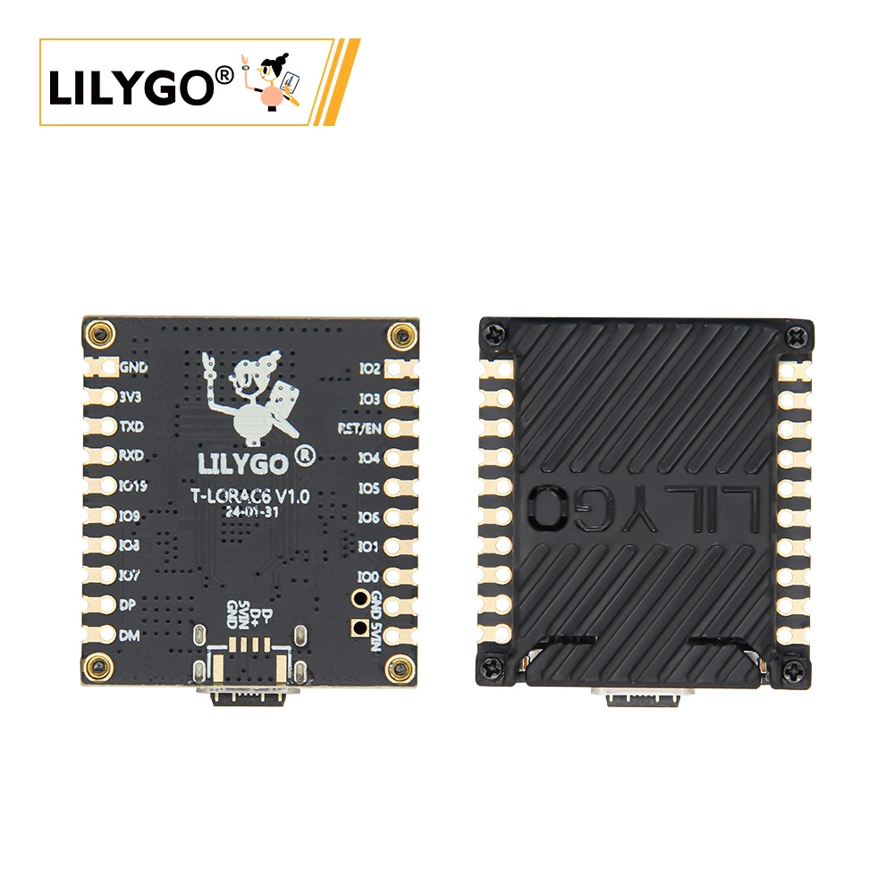 LILYGO T-LORAC6 ESP32-C6 Zigbee LoRa SX1262 Wi‑Fi6 & BLE 5