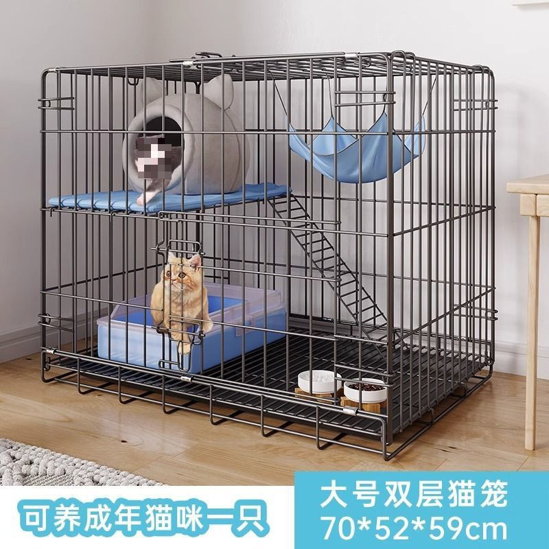 접이식 심플모델/블랙 대형 더블 레이어 70*52*59cm