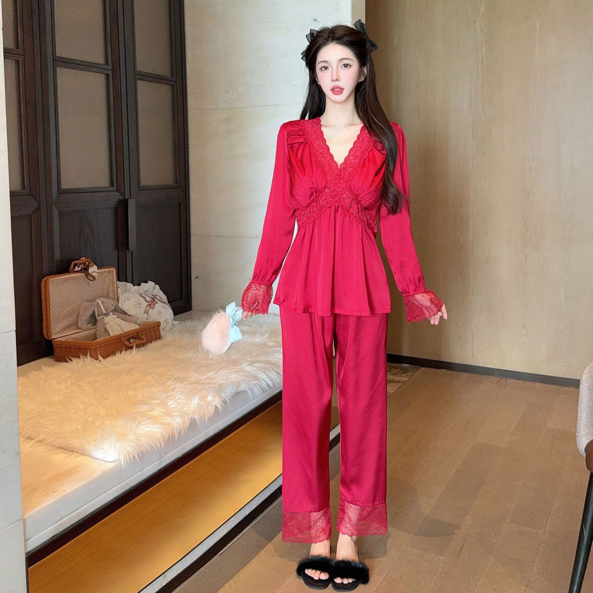 레드(긴소매+긴바지)