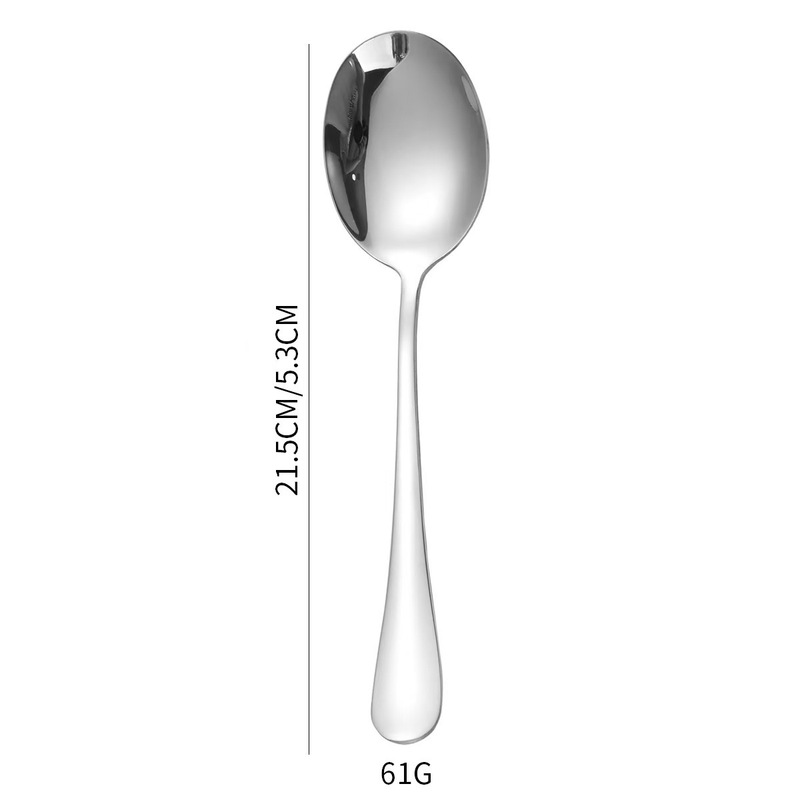 304ステンレスナイフとフォークのスプーン1010洋食食器業務用コーヒーのスプーンの先のスプーンの丸いスプーンのステーキのナイフとフォークのスプーン|undefined
