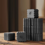 速燃炭烧烤炭少烟果木炭专用易燃碳家用炭块机制竹炭煮茶户外木炭