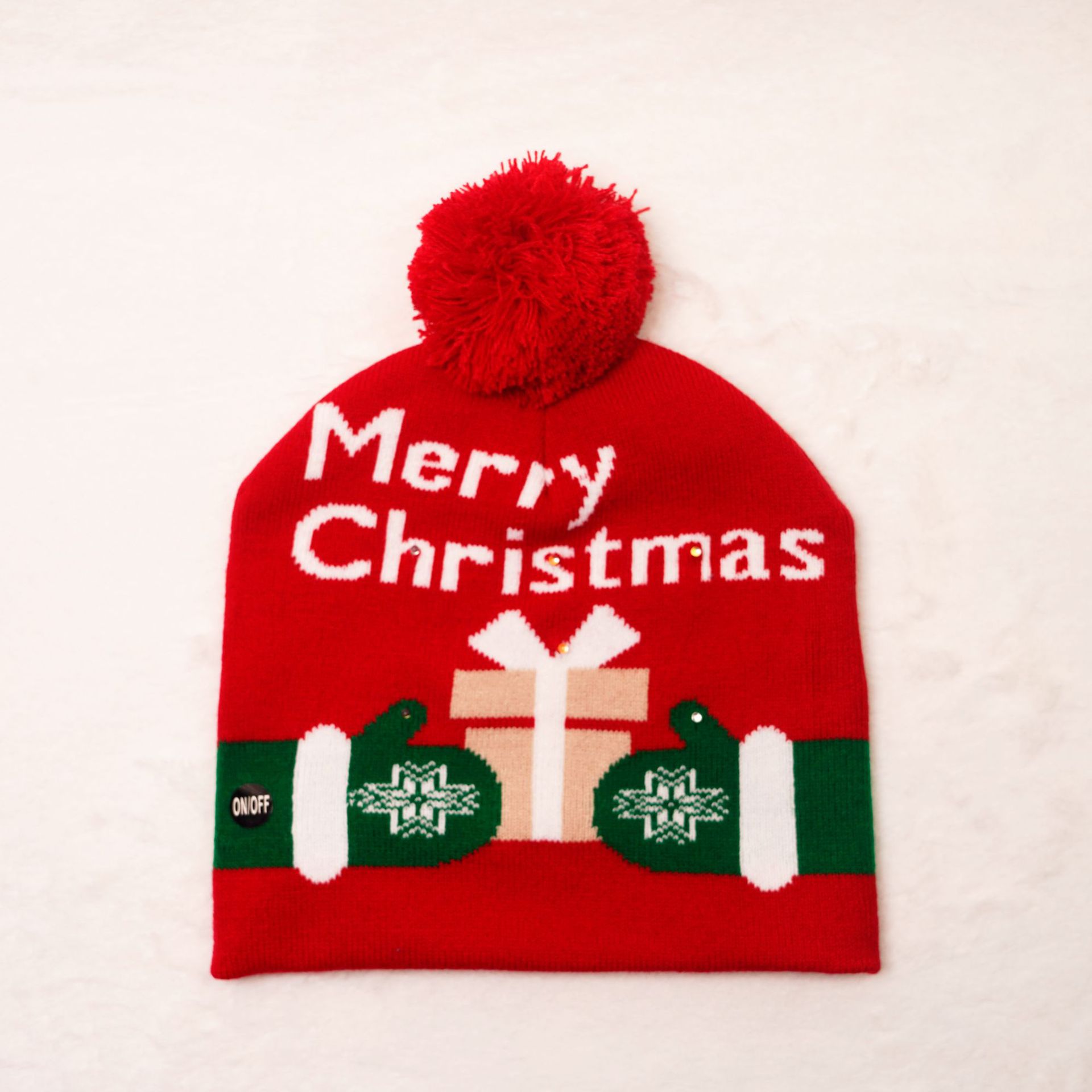 Unisex IG Style Santa Claus Snowman Elk Eaveless Wool Cap display picture 18