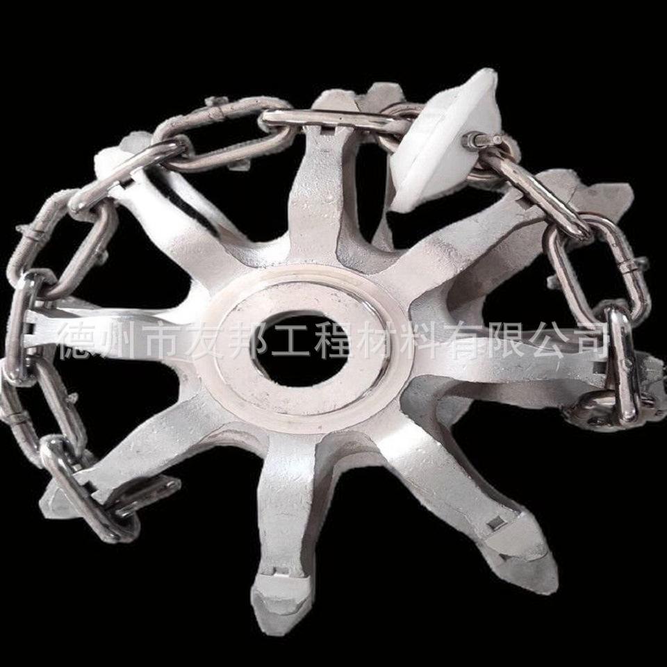 耐磨pe推盘2205链轮输送粮仓粮食pp圆盘