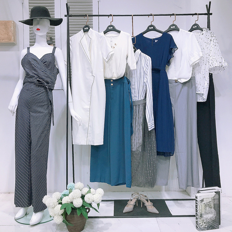 十月传奇夏品牌女装折扣贝左云拾衣汇典抖音快手淘宝直播货源|ms