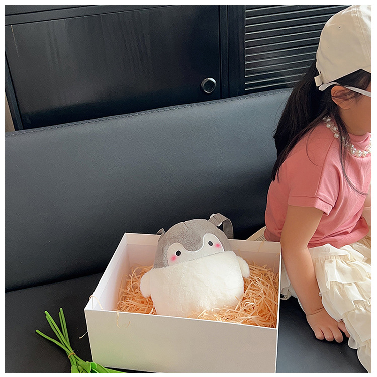 2023 Fashionable new cute cartoon children's trendy bags, plush bags, single-shoulder bags, animal bags, coin purges, and cosmetic bags undefined