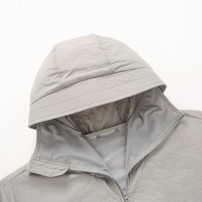 Fábrica al por mayor de verano hombres y mujeres pareja de viaje protección solar ropa de piel ropa de aire acondicionado deportes al aire libre ocio ropa de ventilador image 7