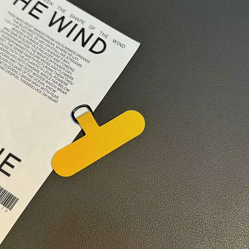 Teléfono móvil cuerdas espaciador clip D-buckle tela curada tarjeta fijación colgante de anillo de metal colgante