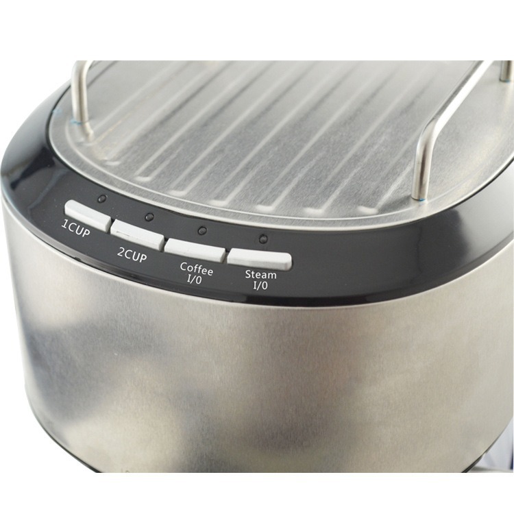 15BAR hogar semiautomática máquina de café italiano de alta presión de la bomba de vapor de espuma de leche máquina de café por goteo