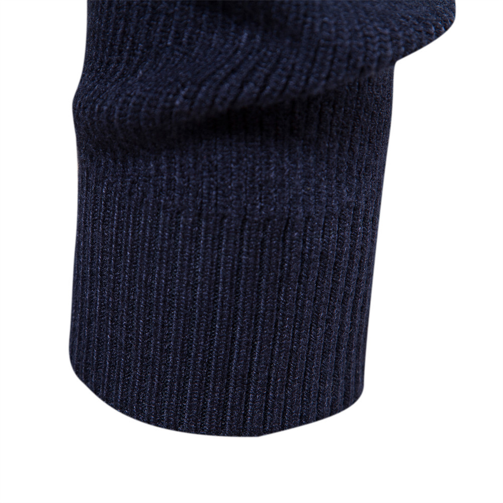 2023 Autumn/Winter New Business Men's Sweater Waffle Solid Color Knitwear High Quality Bottom Shirt Casual Men's Top_voghion.com